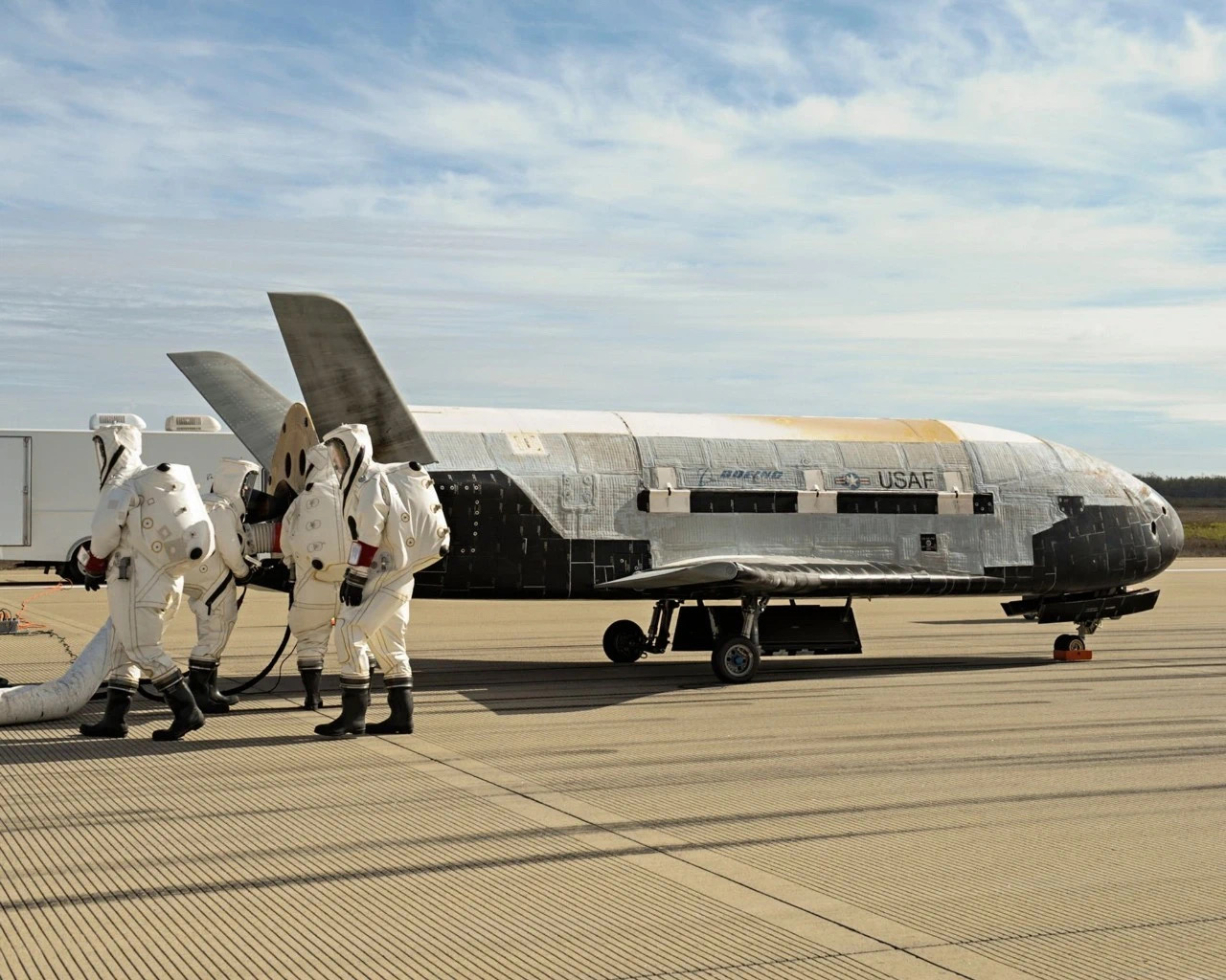 The Air Force launched the sixth mission of the uncrewed X-37B spy plane toward orbit at 9:14 a.m. EDT Sunday