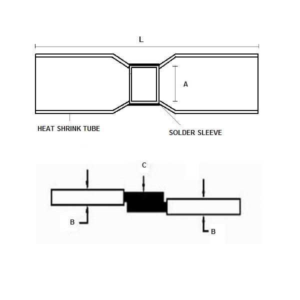 Heat Shrink Solderable Butts-IP68 Waterproof, High Tensile Strength